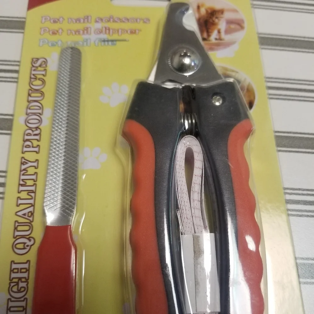 Dog & Cat Stainless Steel Grooming Nail Clippers